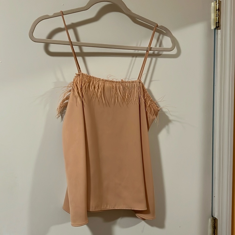 Clearance‼️ Powder Pink Short Sleeve Top size S by Zara